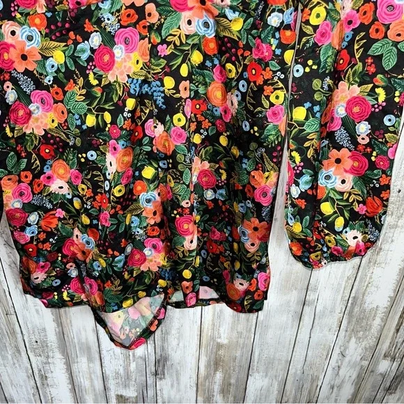 Boohoo Floral V Neck Romper - Picture 2 of 6